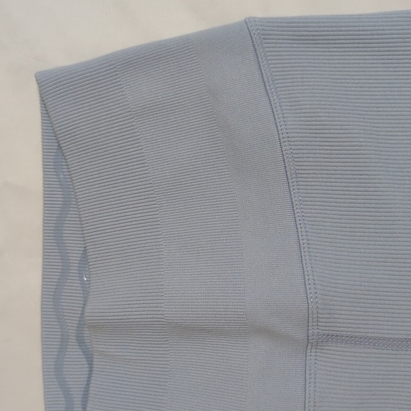 Spiritual Gangster Love Sculpt 7/8 Ruffle Leggings, Color Pastel Blue Size XS/S - Picture 10 of 16